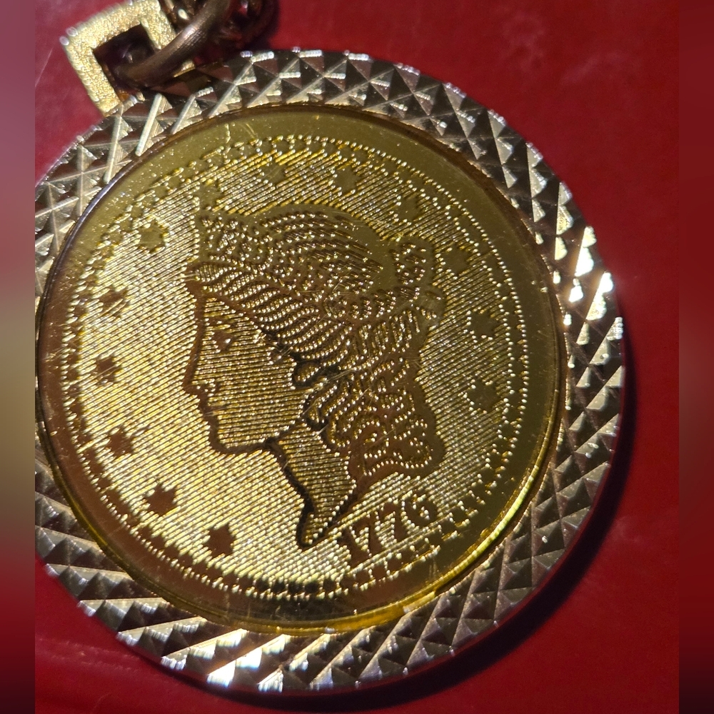 🚨2 For $20🚨1776 Bicentennial Twenty Dollar Coin Necklace